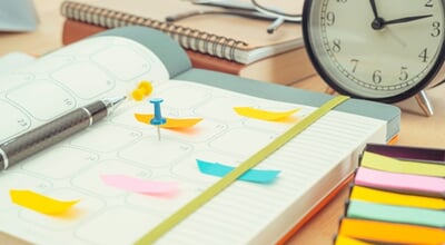 Schedule,Diary,Notebook,On,Table.,Management,Remind,Meeting,Concept