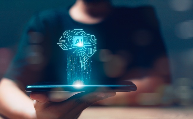 People,Using,Technology,Ai,For,Working,Tools.,Chatbot,Chat,With