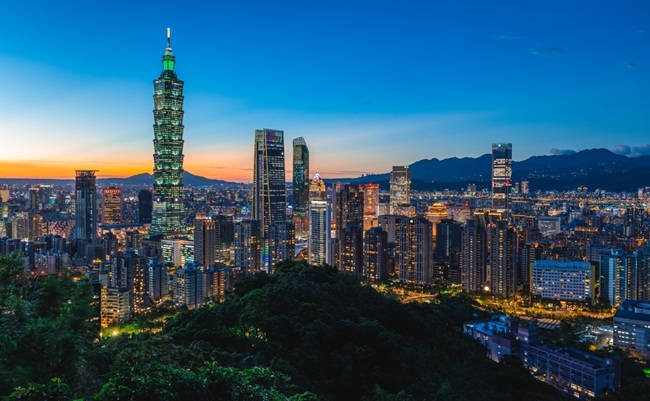Scenery,Of,Taipei,City,,The,Capital,Of,Taiwan