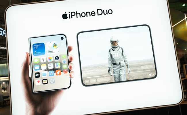 Bangkok,Thailand,Sep,19,2026:,Apple,Iphone,Duo,Foldable,Smartphone