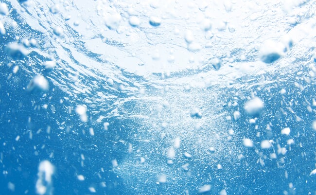 Abstract,Underwater,Scene,,Bubbles.